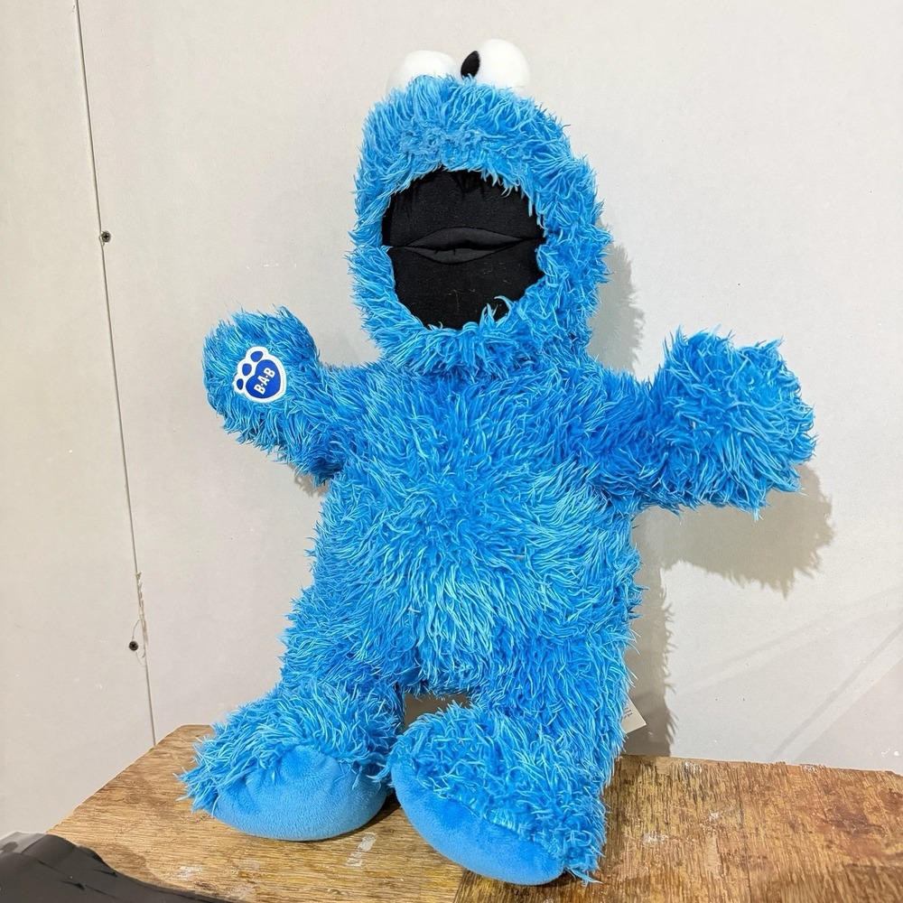 BUILD-A-BEAR SESAME STREET COOKIE MONSTER PLUSH